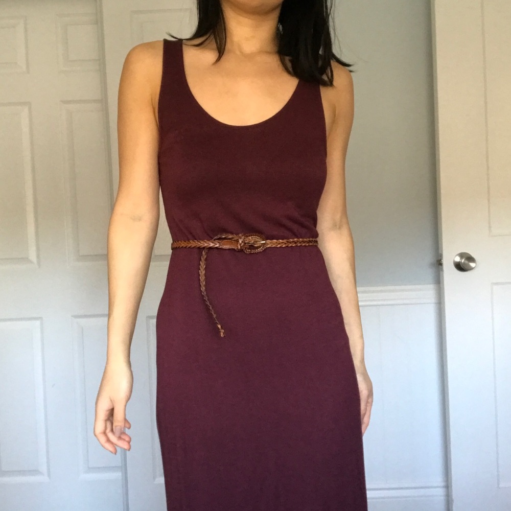 H&M Burgundy Red Maxi Dress. Women’s size Small.